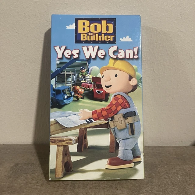 BOB THE BUILDER VHS tape Yes we can £3.48 - PicClick UK