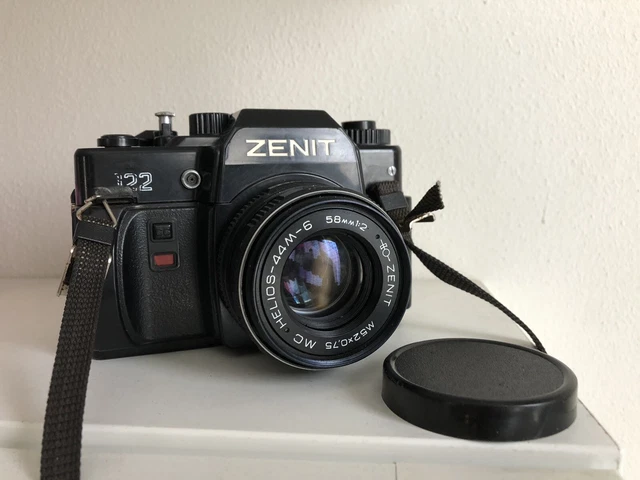 Zenit 122 Macchina Fotografica Analogica Made In Ussr Vintage Con Ottica