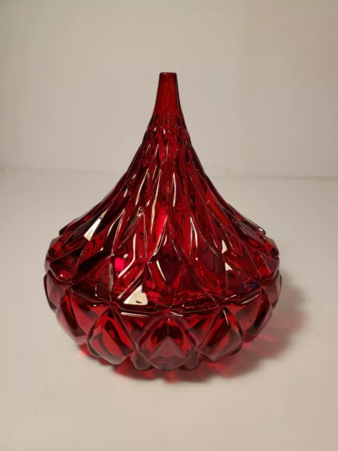 Candy Bowl Shannon Dublin Red Lead Crystal