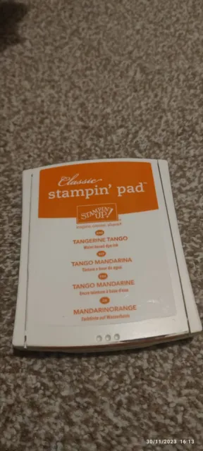 Stampin' Up Classic Ink Pad (old design) - Tangerine Tango