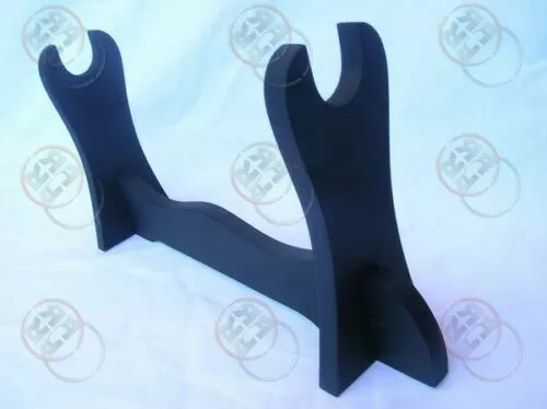 1 TIER SWORD DISPLAY TABLE STAND RACK Black