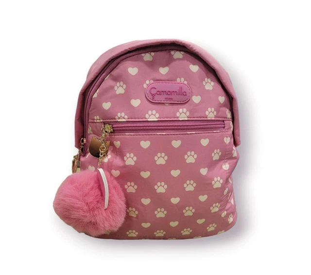 ZAINO MINI CAMOMILLA Zampine E Cuoricini Rosa EUR 28 99 PicClick IT