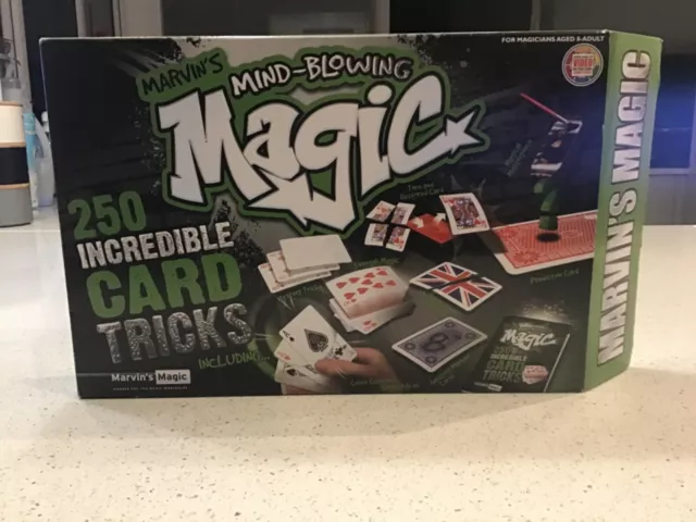 Marvins Mind-Blowing Magic 250 Incredible Card Tricks New
