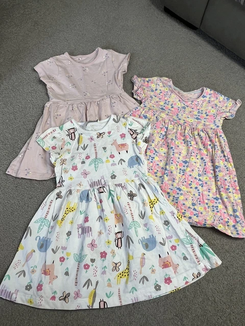 Pacchetto abito estivo per bambina 1,5-2 anni 18-24 mesi