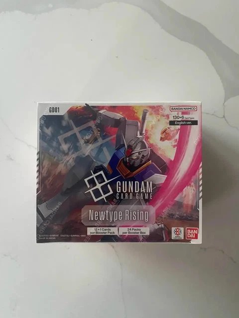 GUNDAM CARD GAME Newtype Rising [GD01] Booster Box $236.99 - PicClick AU