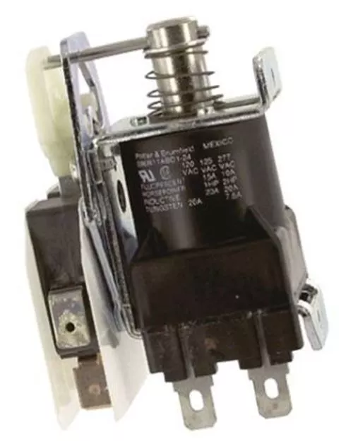 DPDT Plug In Latching Relay 20 A, 24V ac For Use In General Purpose Applications