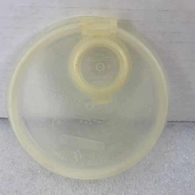 Vintage Tupperware Tupper Seal #213-1 replacement lid round bowl