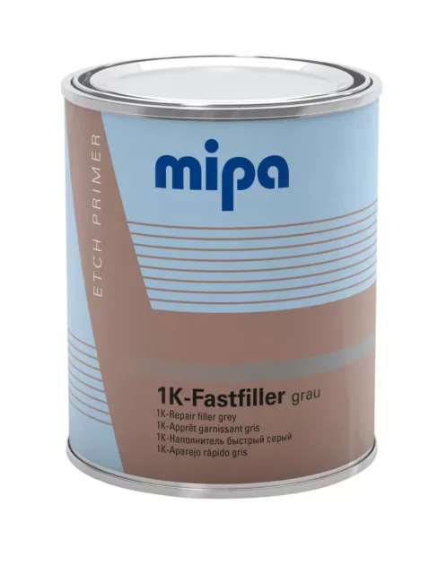 Mipa 1K-Fast-Filler grau 1 Liter, Grundierung, Füller, Autolack