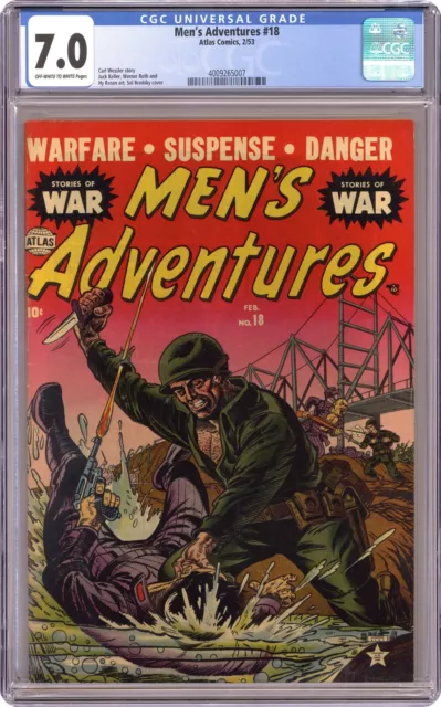 Men's Adventures #18 CGC 7.0 1953 4009265007