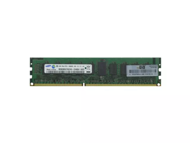 M393B5270CH0-CH9 - Samsung 4 GB DDR3-1333 RDIMM PC3-10600R 1Rx4 Server RAM