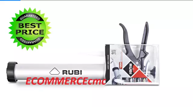 RUBI APPLICATORE PISTOLA STUCCO x FUGHE PROFESSIONALE 650 CC + BECCUCCI RICAMBIO