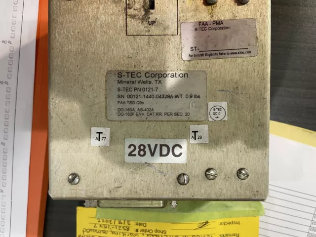 STEC Autopilot Yaw Dampner - Part Number:0121-7