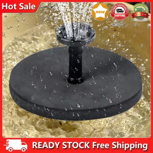 Solar Fountain Pond Pump 220L/H Solar Powered Fountain for Water Feature Outdoor