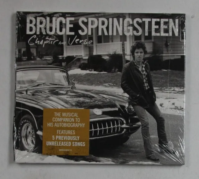 Bruce Springsteen Chapter And Verse US Card-FOC CD 2016 Sealed Hypesticker