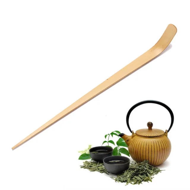 18 cm Bambus-Teelöffel, Retro-Grüntee-Zeremonie, Matcha-Schaufel, Teestäbchen