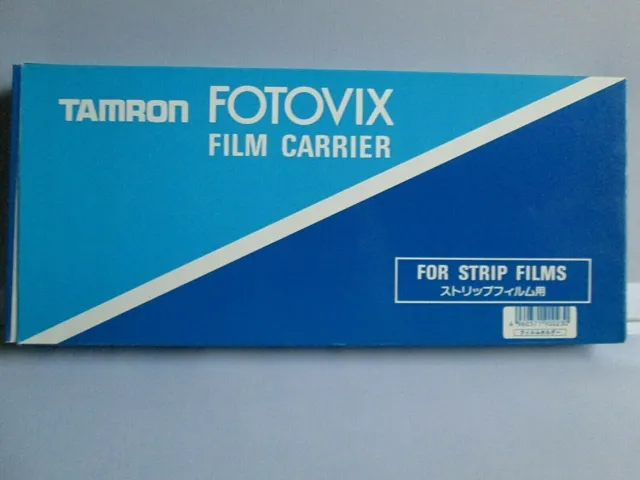 Tamron FOTOVIX Film Carrier for Strip Films NOS Box of 10