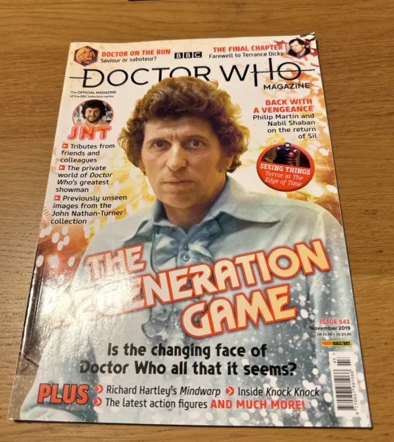 Doctor Who Magazine Issue 543 November 2019 .. In Good Condition.