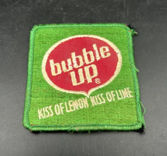 Retro Bubble Up Soda Pop Embroidered Uniform Patch Vintage