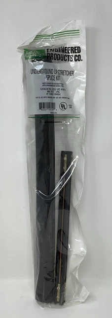 Epco Black Copper Wire Underground OF Stretcher Splice Kit With Heat Shrink