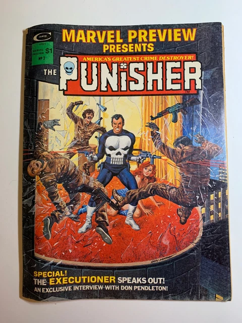 Marvel Preview Presents The Punisher #2 Marvel 1st Apperance of Dominic