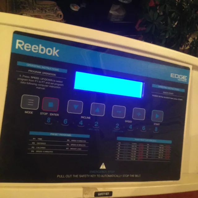 Reebok edge series treadmill new arrivals