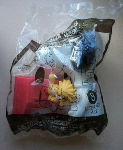 2002 CONNECT-A-SNOOPY MCDONALDS Happy Meal Toys - Mix and Match