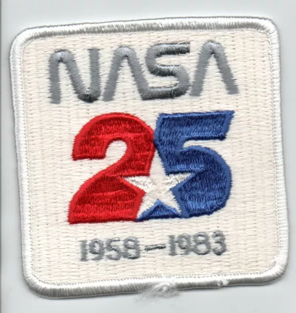 NASA Space Agency 1958-1983 25th Anniversary Patch