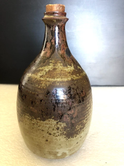 bouteille grès Poncé sur Loir Thierry Chantal  ROBERT Sarthe artisanat poterie