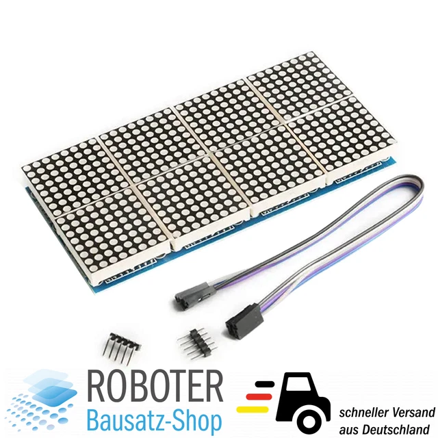 MAX7219 8x8 LED Punkt Matrix Modul Dot Matrix Module for Arduino Raspberry Pi MAX7219 8x8 LED Punkt Matrix Modul Dot Matrix Module for Arduino Raspberry Pi