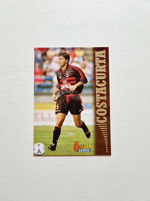 CARD N° 61 ALESSANDRO COSTACURTA MILAN CALCIO 99 CARDS PANINI ORIGINAL 