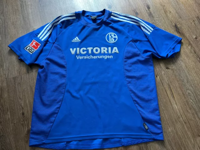FC Schalke 04 Trikot Adidas Gr. 2XL Ebbe Sand