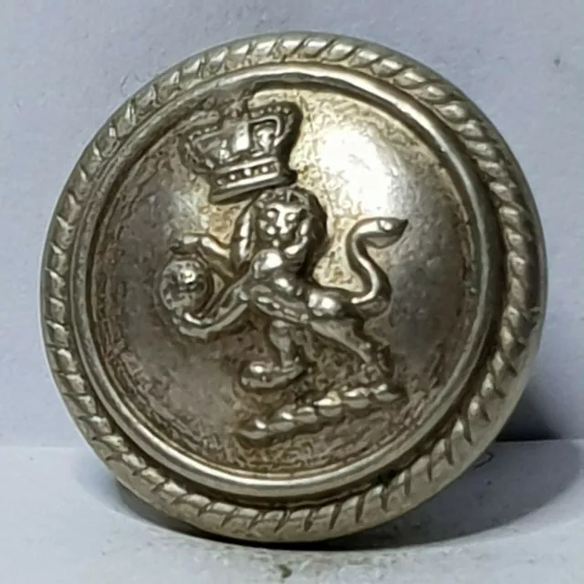 Cunard line 17mm Victorian white metal button Stephen Simpson