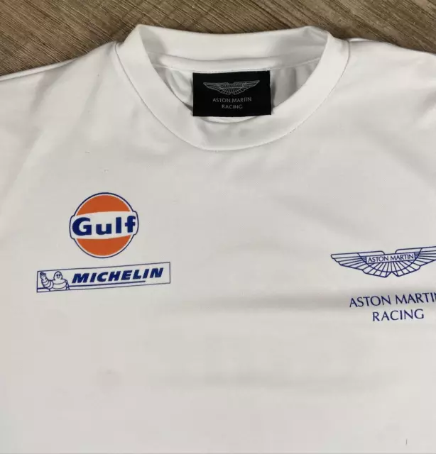 Aston Martin Racing Gulf T Shirt Men’s Size M White 2