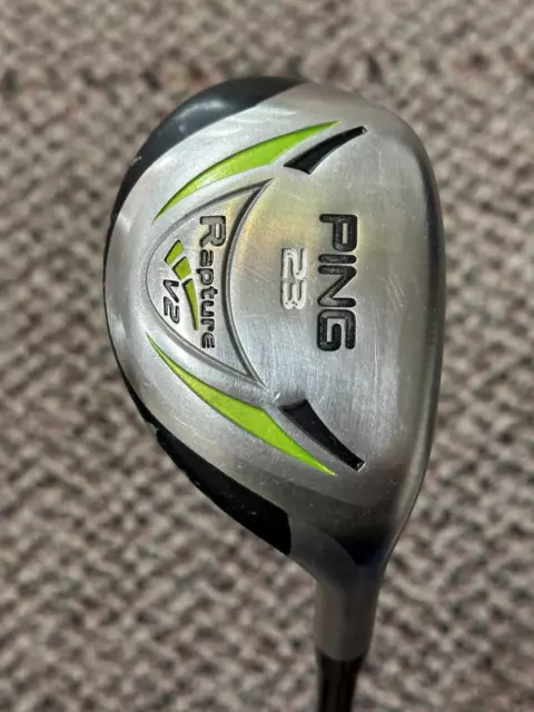 Ping Rapture V2 23° 4 Hybrid TFC939 R Flex Shaft Golf Pride MCC Plus 4 Grip