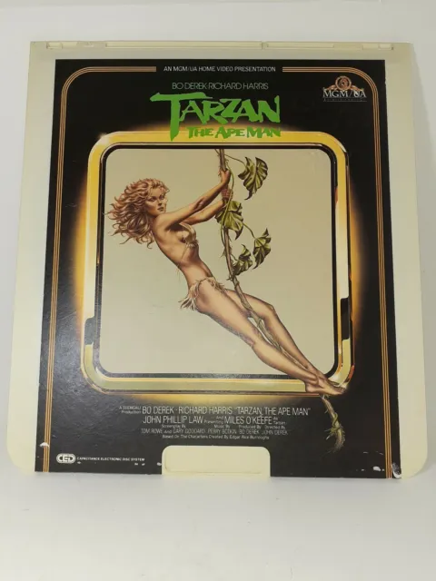 Tarzan The Ape Man CED Capacitance Electronic Disc System