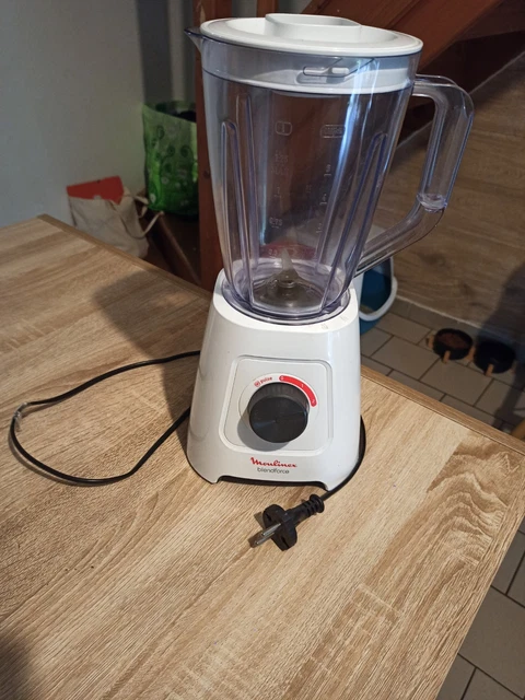 MOULINEX BLENDER PERFECT Mix Mélanger 1200W Acier Inoxydable Gris Original Neuf EUR 129,99 - FR