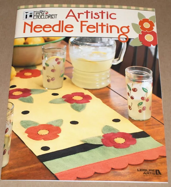 "Libro de patrones ""Fieltro artístico con aguja"" de Mary Engelbreit