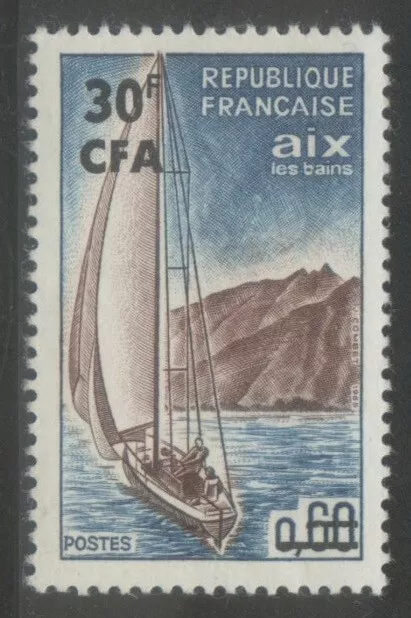 Reunion 1967 MNH** Aix-les-Bains*Yacht*Sailing*Boats*Leisure*Animation 1v set