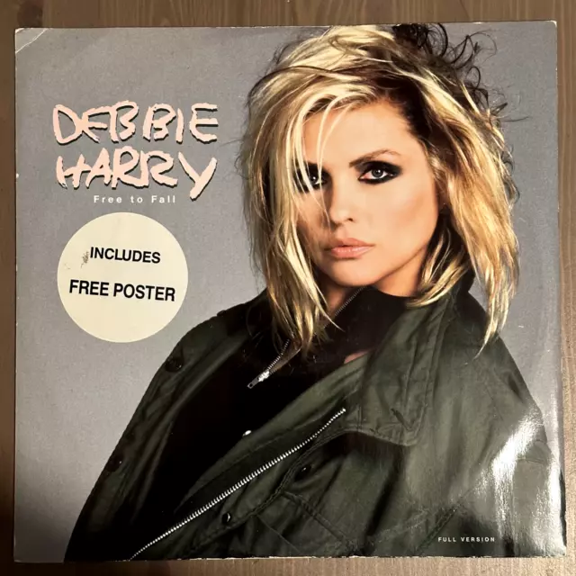 Debbie Harry Free To Fall 1987 UK 12" Vinyl Single BLONDIE