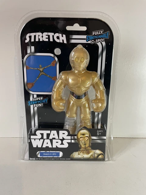 Armstrong giocattolo elasticizzato Star Wars C-3PO completamente estensibile, nuovissimo