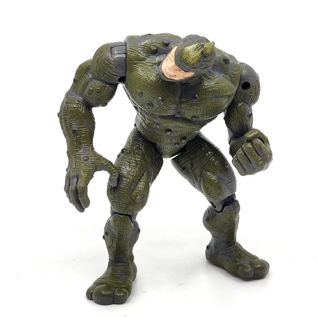 Vintage 1997 Spiderman Rampaging Rhino ToyBiz Marvel 