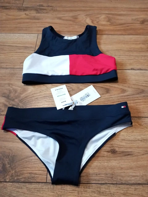 Set nuoto ragazze Tommy Hilfiger età 10-12 anni set 2 pezzi
