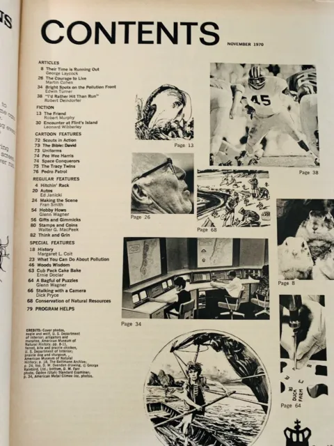 Vintage Boys' Life Magazine November 1970 - Endangered Species 2