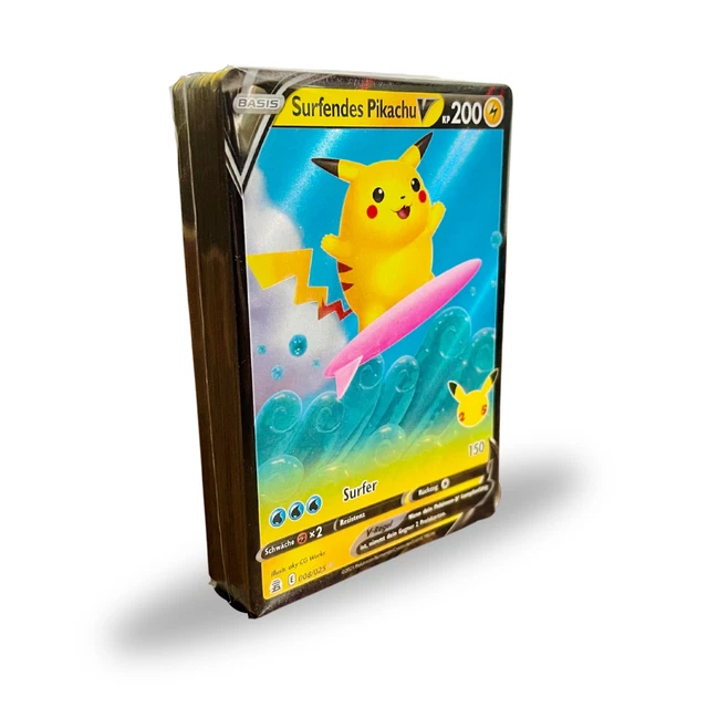 Pokemon Sammlung 100 Karten 8 Holos und 1 PIKACHU GX/V/VMAX Garantiert Deutsch