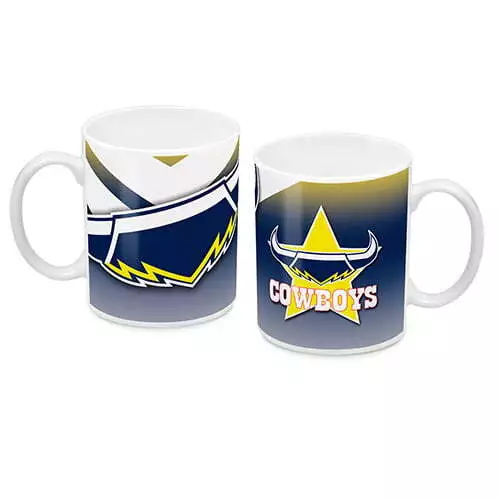 NRL North Queesnland Cowboys TEAM Ceramic Coffee Mug Easter Gifts