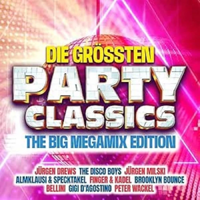 VARIOUS DIE GR SSTEN Party Classics Top 100 Megamix Editi CD EUR 41 various-die-gr-ssten-party-classics-top-100-megamix-editi-cd-eur-41