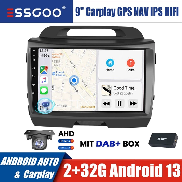 Test : autoradio Camecho Android 13 pour Peugeot 307 avec écran 9 pouces