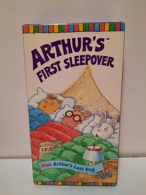 Arthur Arthurs First Sleepover Vhs 1998 13 66 Picclick Ca