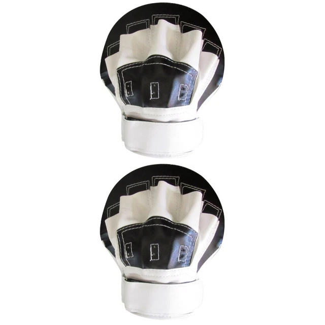 2 Count Pu Training Man Hand Pads Karate Gloves