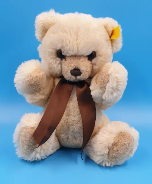 Steiff Teddy Bär Petsy 012457 25 cm Plüschtier Kuscheltier Stofftier Beige/Blond